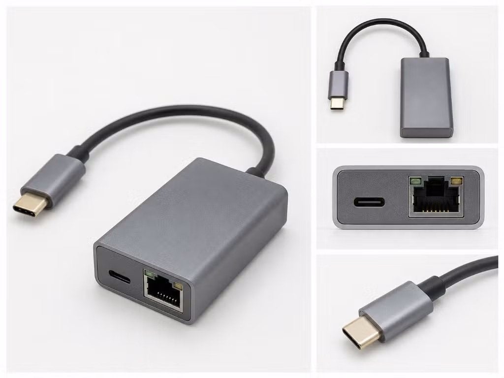 Google Chromecast USB-C Ethernet Adapter (RJ45 LAN), Verzenden, Gebruikt, Zonder harde schijf
