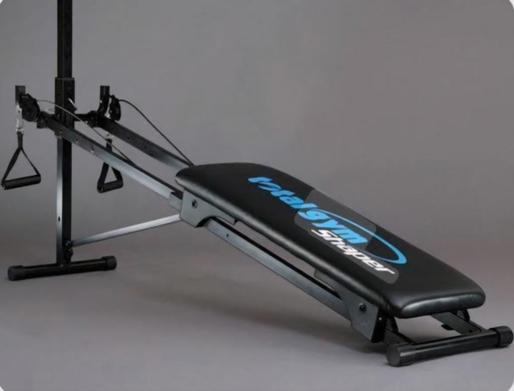 Total Gym Shaper, compact fitnessapparaat., Ophalen, Zo goed als nieuw, Buik, Krachtstation