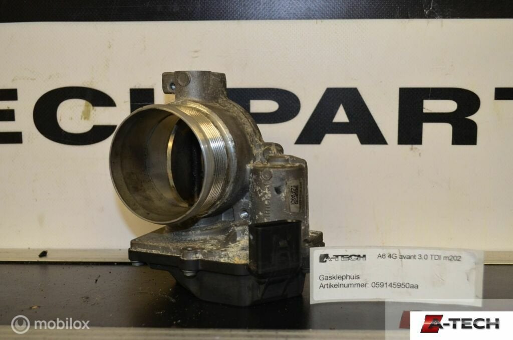 Gasklephuis Audi A6 Avant C7 3.0 TDI BiT 11-'18 059145950aa, Audi, Gebruikt, Audi, Ophalen of Verzenden