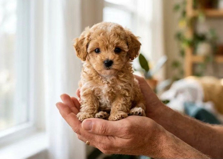 GEZOCHT; Mini Maltipoo  pup, Dieren en Toebehoren, Overige rassen, 8 tot 15 weken, Teef, Eén hond