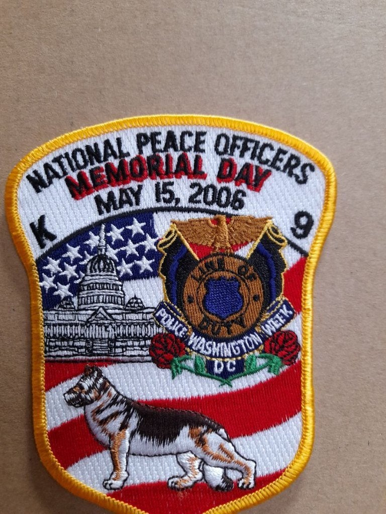 K 9 police, Ophalen of Verzenden, Overige soorten, Overige gebieden, Embleem of Badge