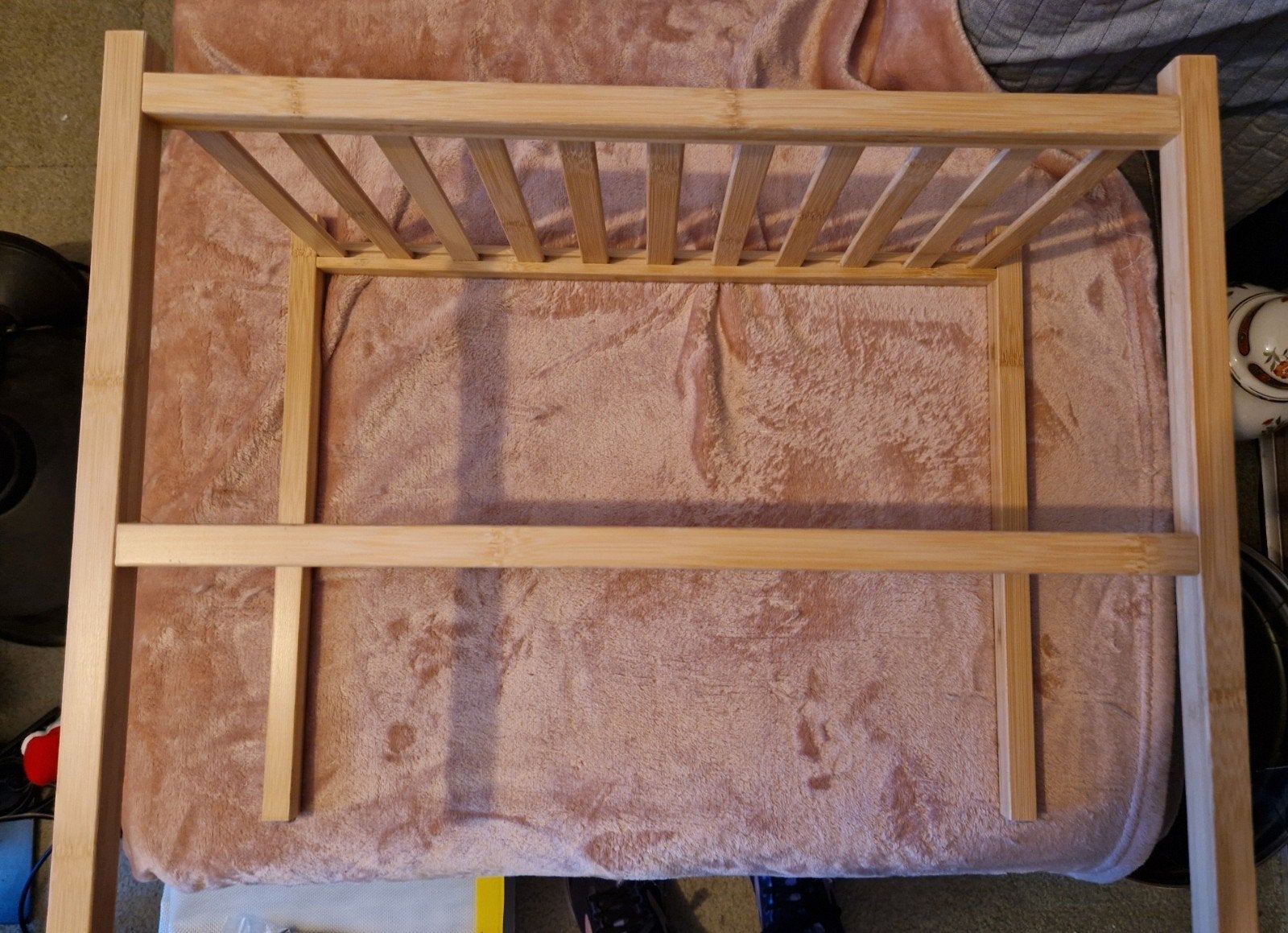 Bamboe rek 55 x 43,5 cm, Ophalen