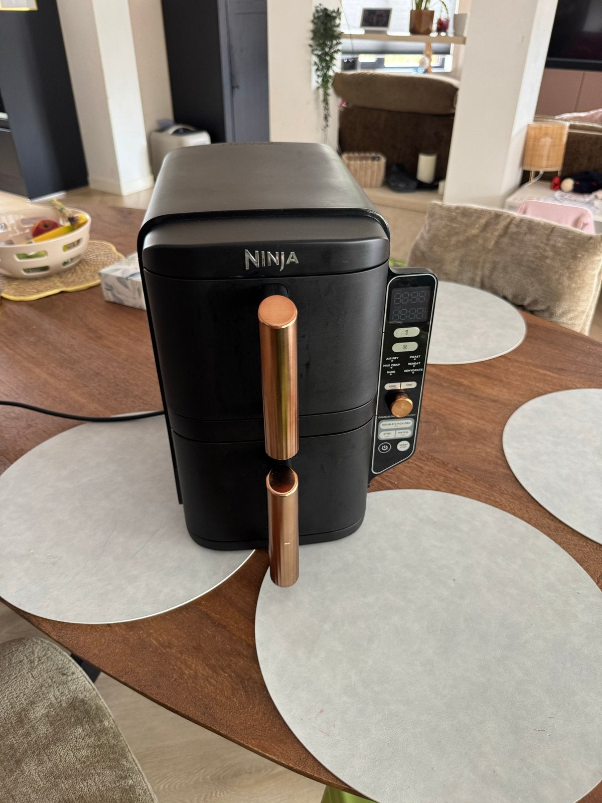 Ninja Foodi Dual Zone Airfryer AF300EU - Zo goed als nieuw, Ophalen of Verzenden, Zo goed als nieuw