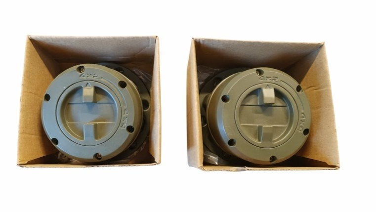 Nieuwe degelijke set vrijloopnaven voor de Nekaf M38a1 jeep, Ophalen of Verzenden, Nieuw, Jeep