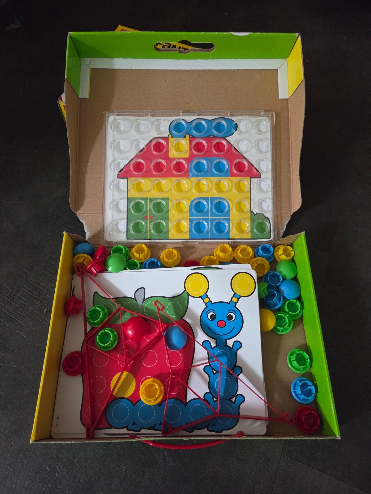 Quercetti Fantacolor Junior Starter Set - Puzzelspel, Ophalen, Gebruikt, Knutselen