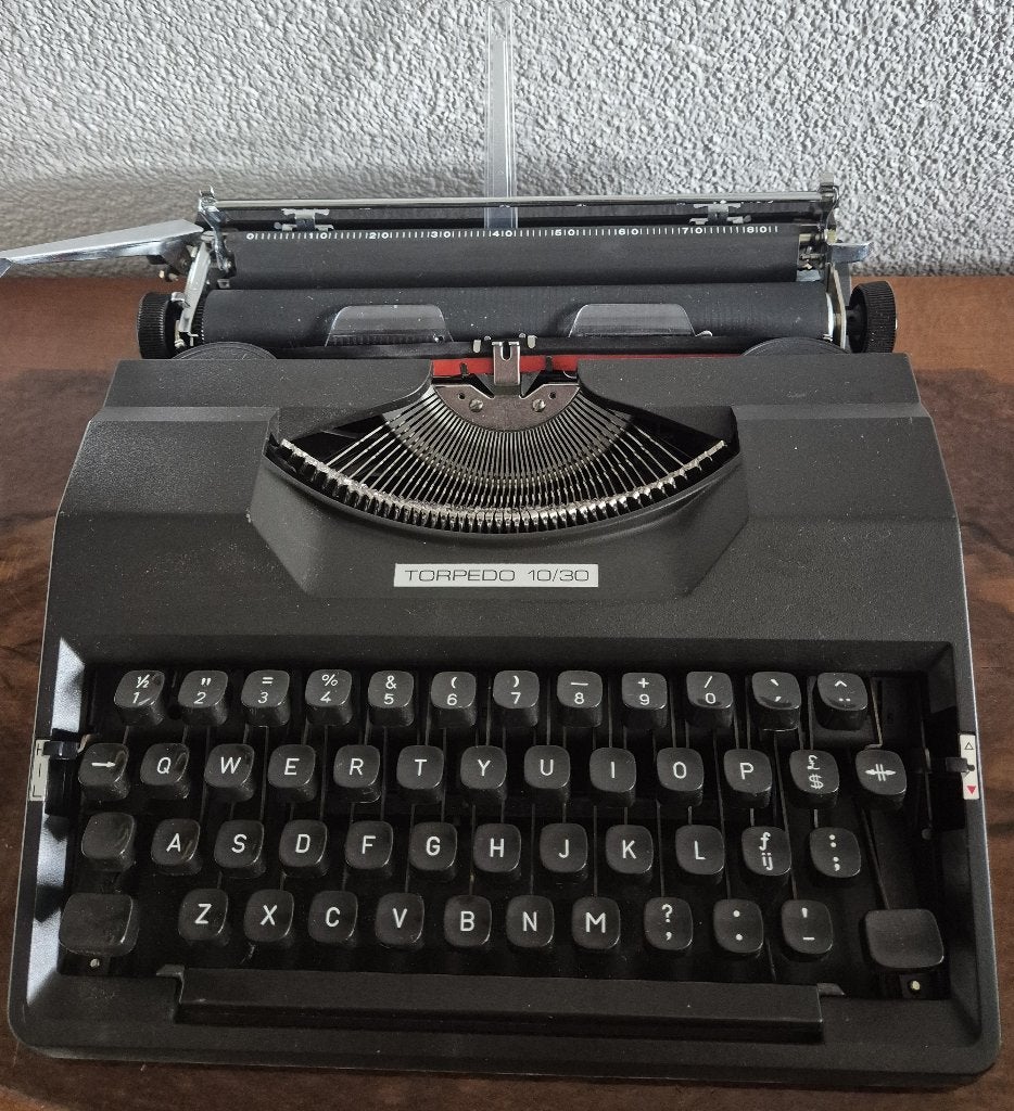 2x Vintage typmachines Torpedo10/30 en Adler Tippa 1, Ophalen of Verzenden, Gebruikt