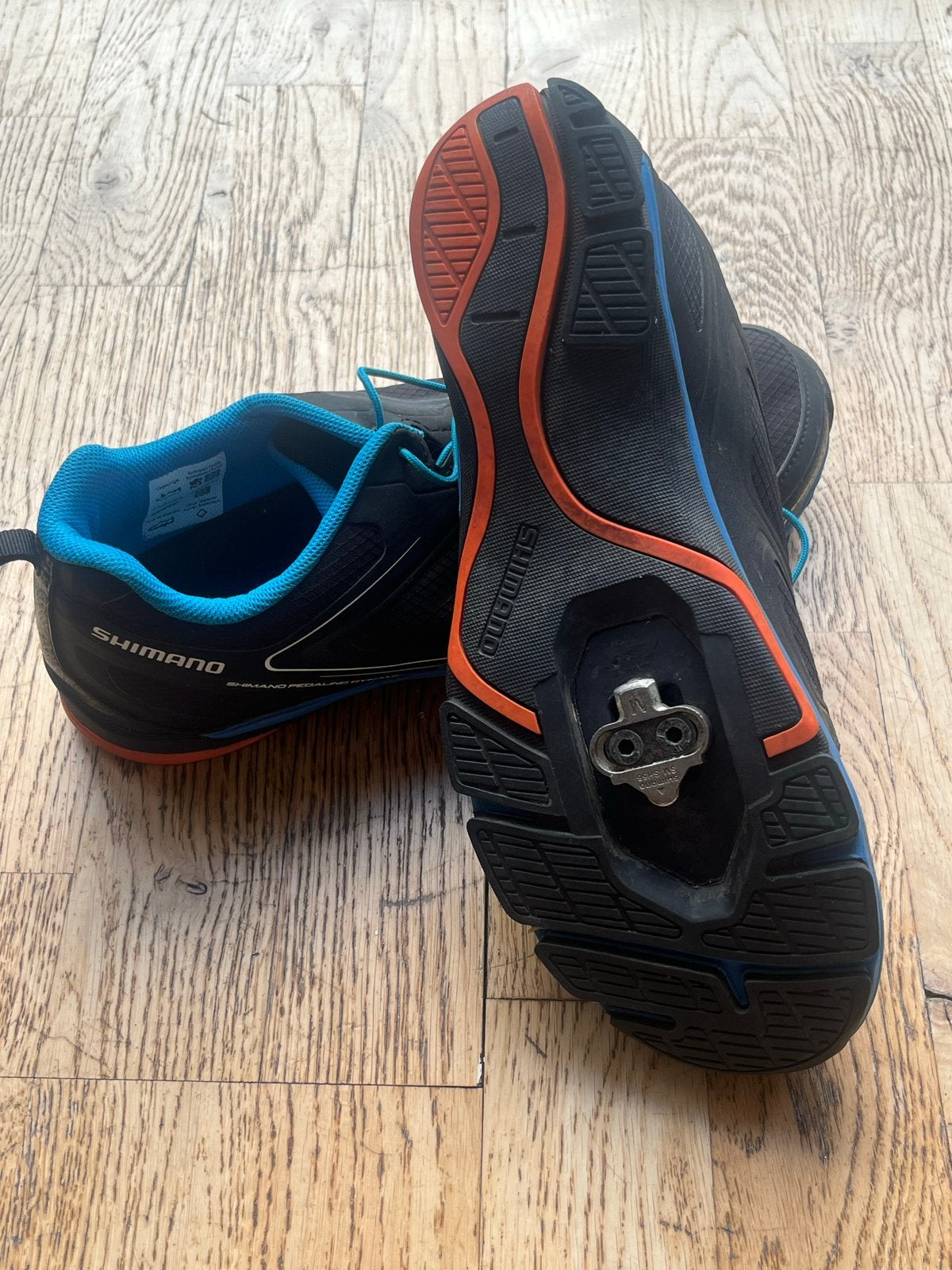 Shimano fietsschoenen met SPD-systeem maat 43, Fietsen en Brommers, Ophalen, Gebruikt, Heren, Schoenen