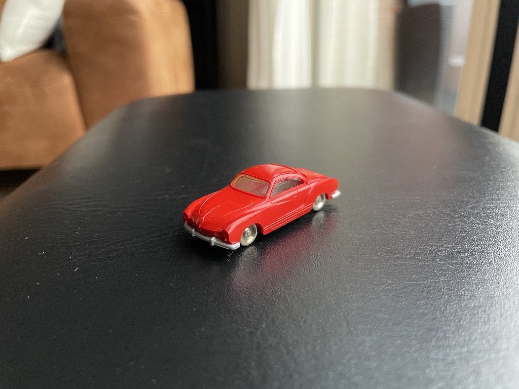 LEGO 1:87 VW Karmann Ghia rood, Ophalen of Verzenden, Gebruikt, Overige typen, Lego