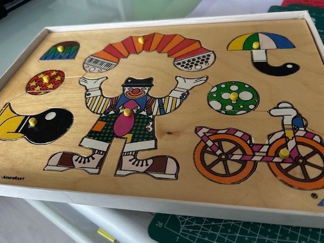 Te koop: Ravensburger houten puzzel, Ophalen of Verzenden, Minder dan 500 stukjes, Zo goed als nieuw