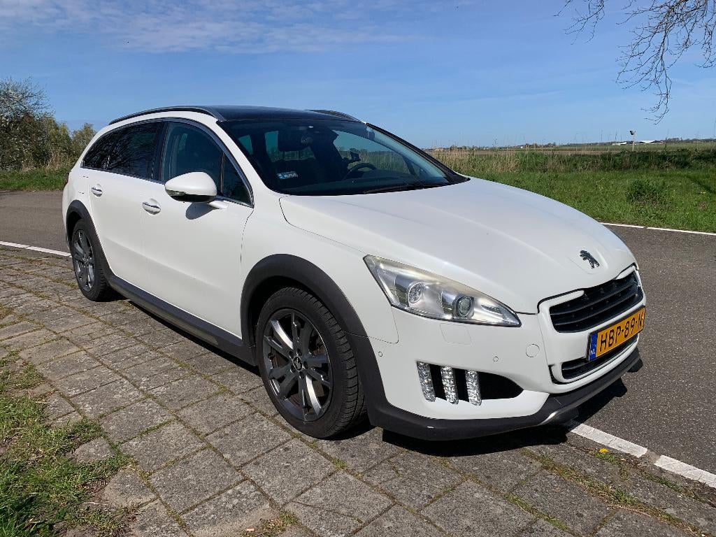 508 2.0 HDi Hybrid4 Dealer Onderhouden, Automaat, Zwart, 4 cilinders, Leder