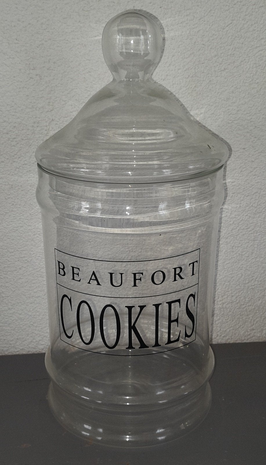 Pot met deksel glas, Ophalen, Zo goed als nieuw