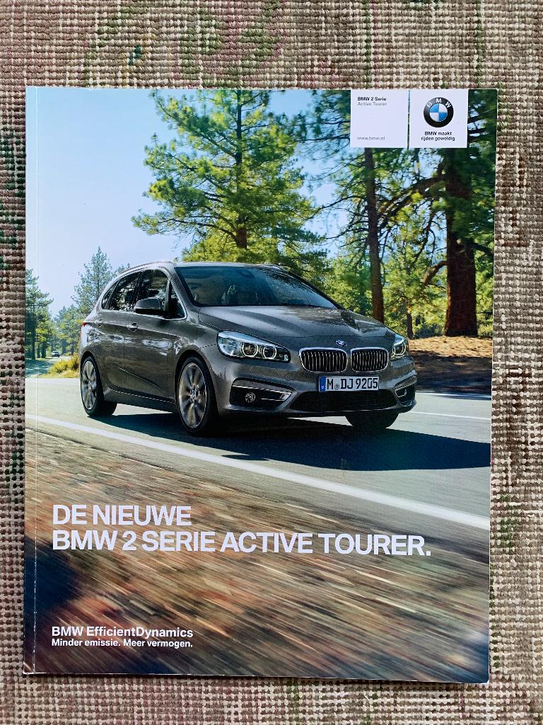 Nederlandse brochure folder BMW 2-serie Active tourer 2014, Boeken, Nieuw, Ophalen of Verzenden, BMW, BMW