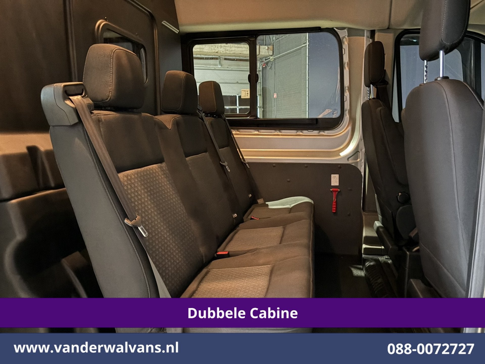 Ford Transit 2.0 TDCI 185pk L3H2 Dubbele Cabine Euro6 Airco, Auto's, Voorwielaandrijving, Dealer onderhouden, 4 cilinders, 179 pk