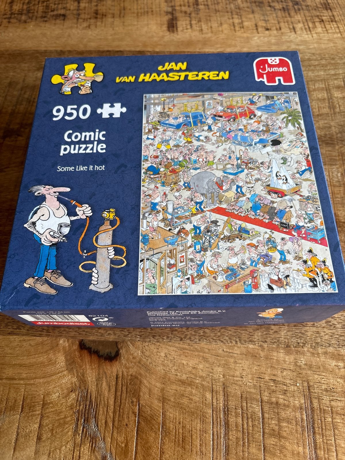 Jan van Haasteren Comic Puzzel - Some Like it Hot (950 stukj, Ophalen of Verzenden, Meer dan 50 stukjes, Zo goed als nieuw, 6 jaar of ouder