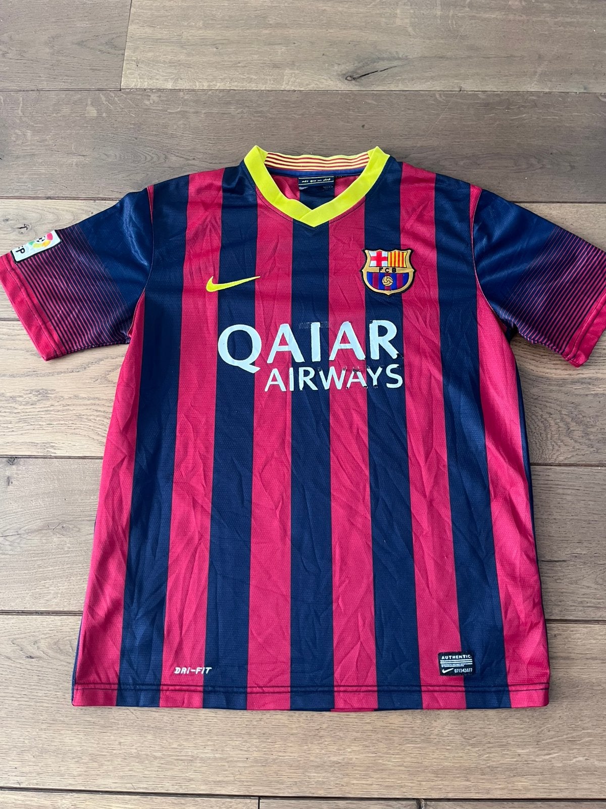Barcelona shirt 2013 2014 maat L, Maat L, Ophalen of Verzenden, Gebruikt, Shirt
