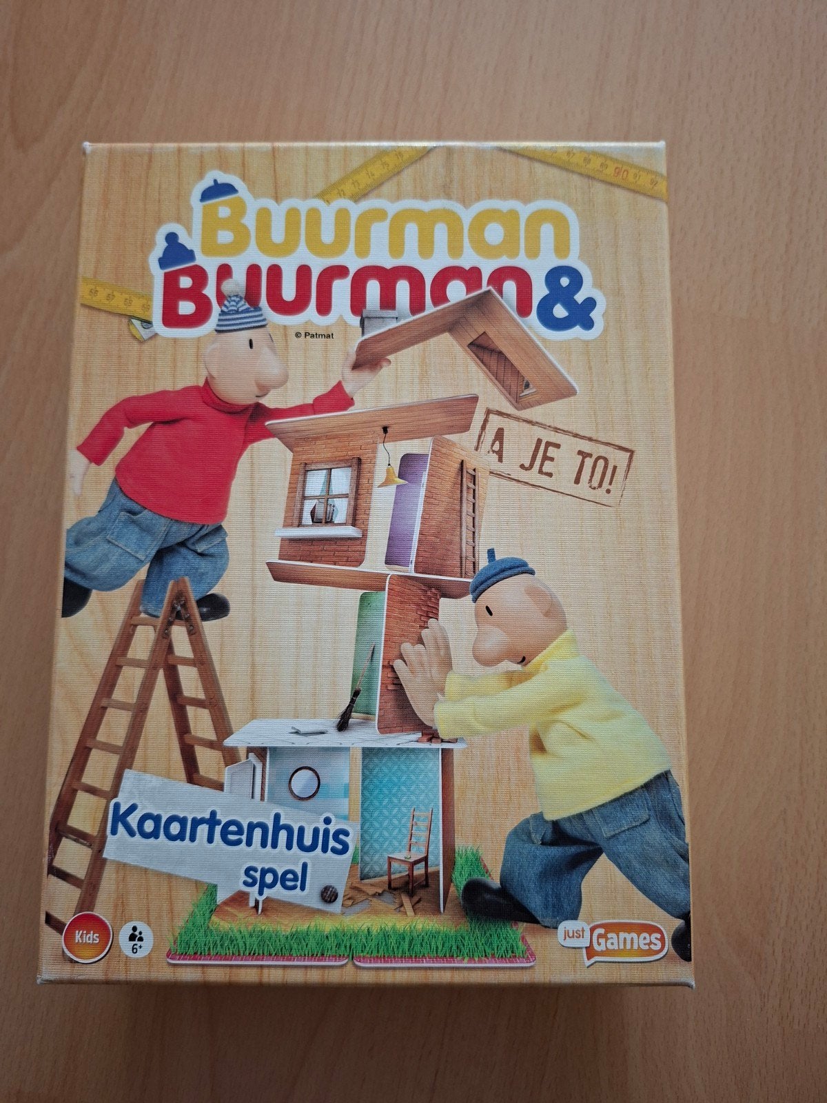 Buurman en buurman kaartenhuisspel, Ophalen, Zo goed als nieuw