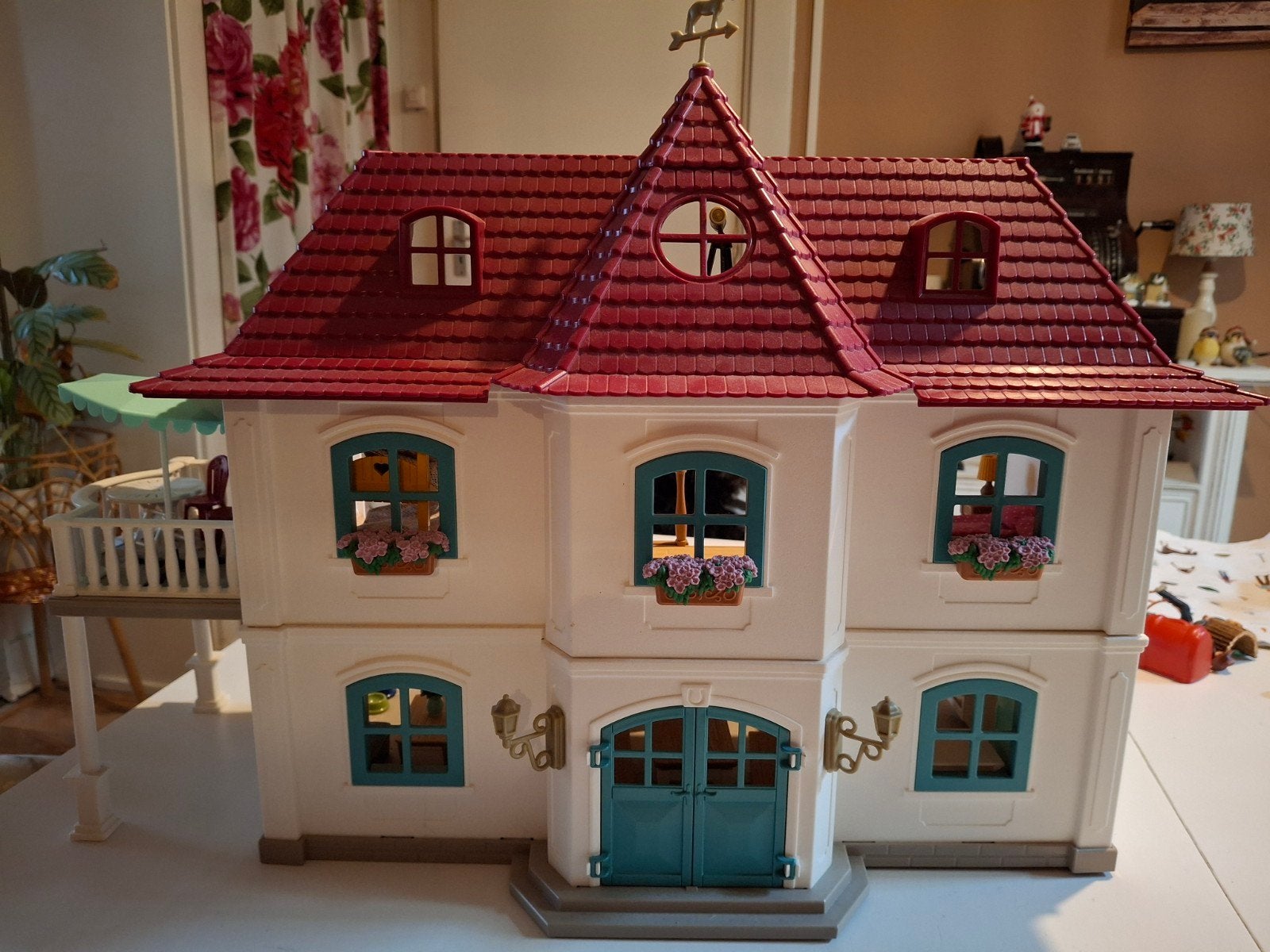 Schleich huis met paardenstal, Ophalen, Zo goed als nieuw, Poppenhuis