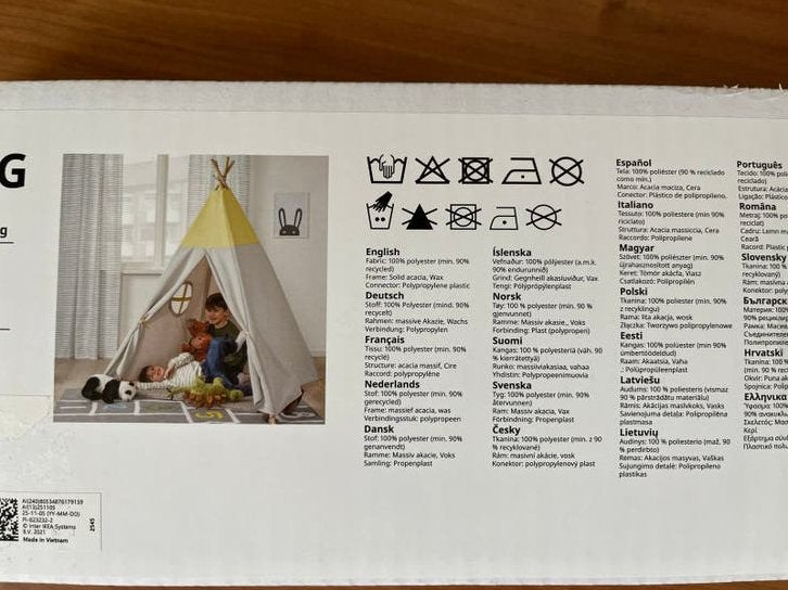 IKEA HÖVLIG speeltent voor kinderen, Ophalen, Nieuw, Hout