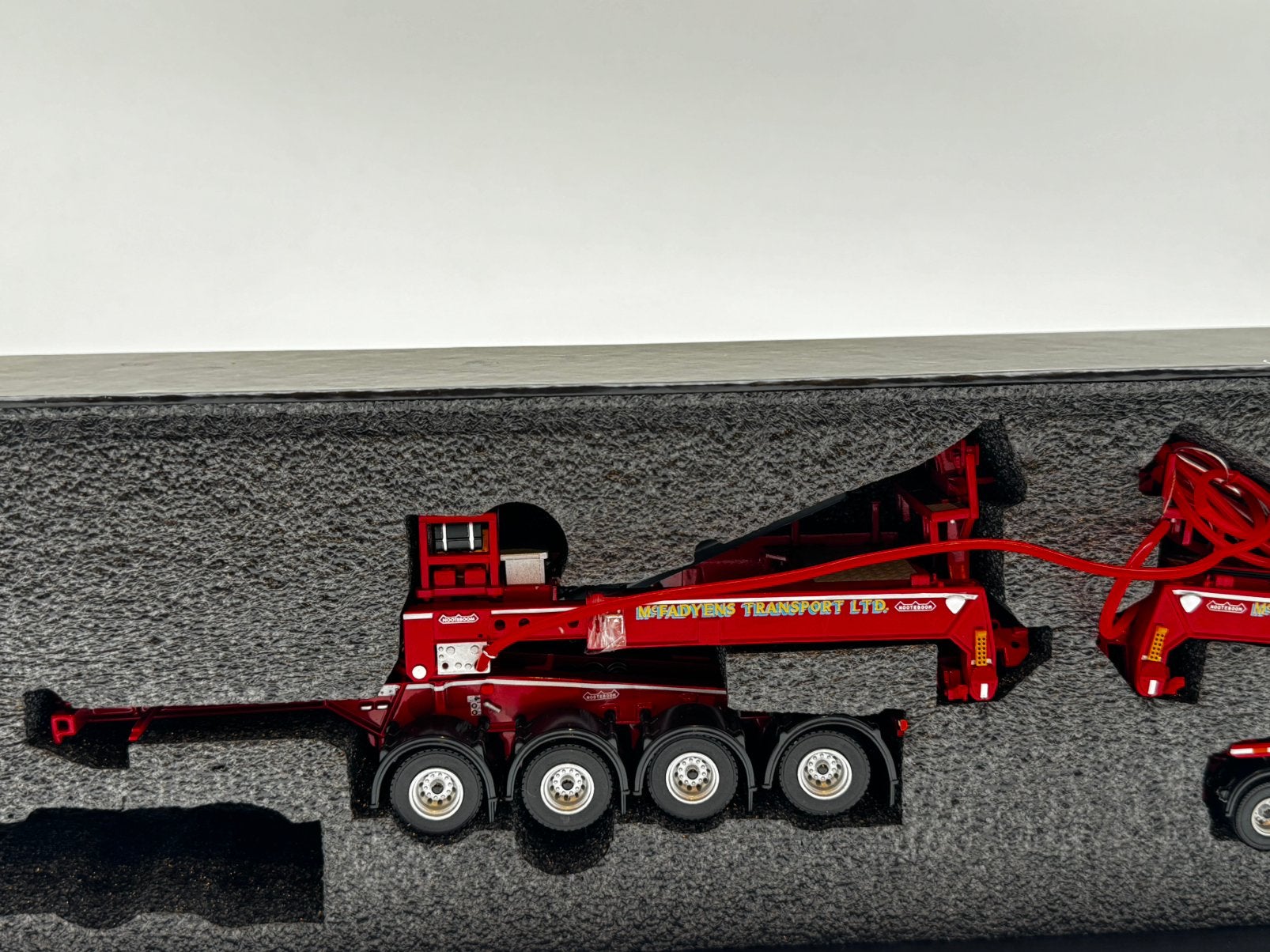 WSI MEGA WINDMILL TRAILER MWT WINDMOLEN MC FADYENS, Hobby en Vrije tijd, Modelauto's | 1:50, ., Nieuw, Ophalen of Verzenden, .