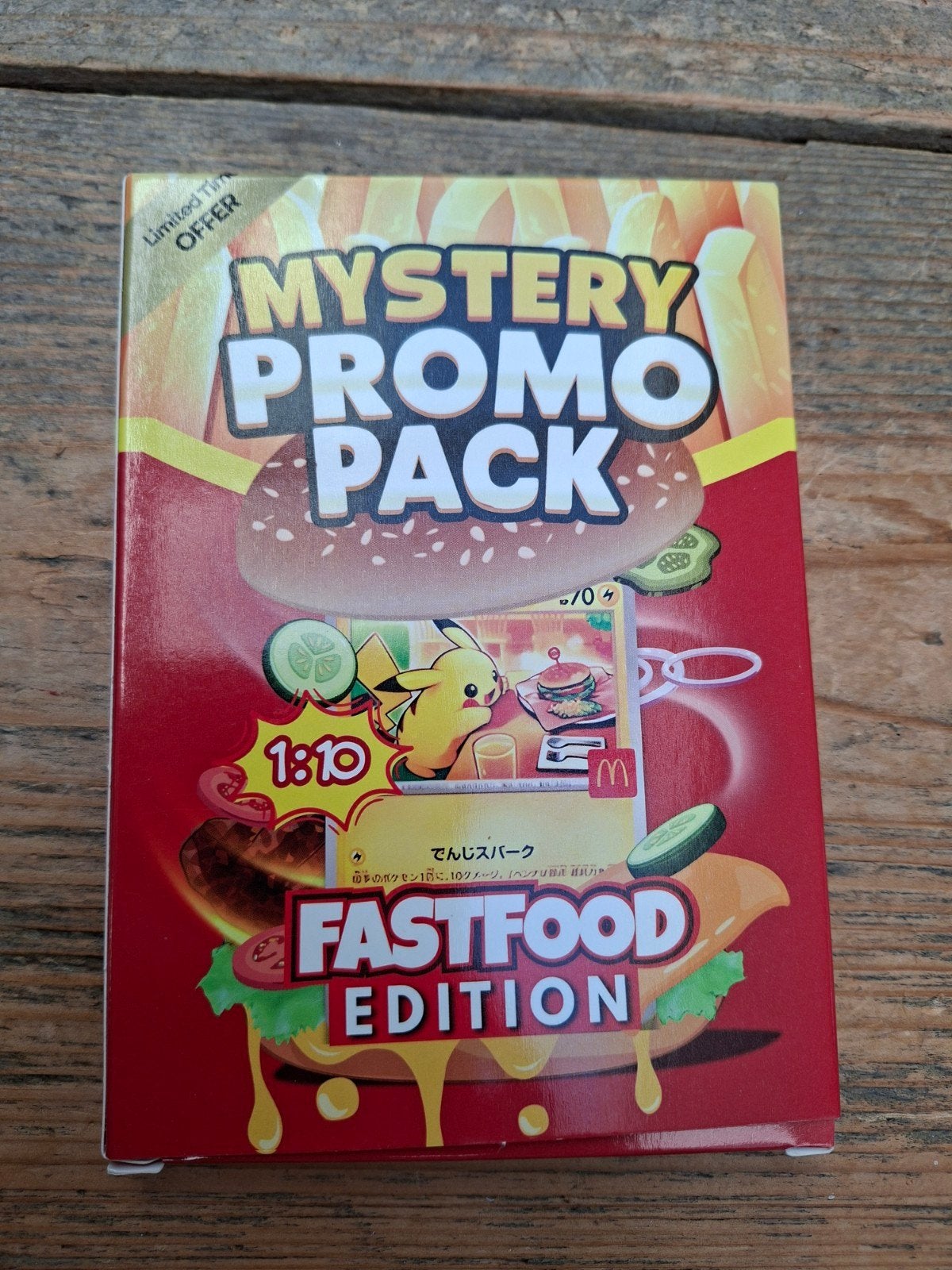 pokemon MC donalds limited promo pack., Ophalen, Zo goed als nieuw, Losse kaart