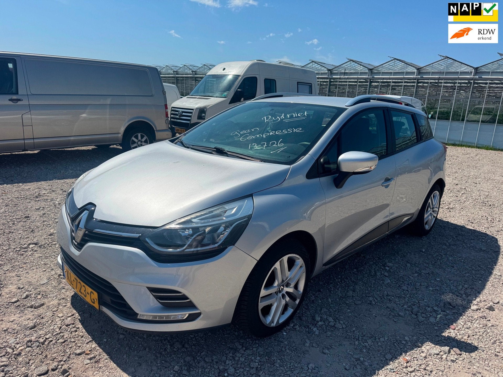 Renault Clio Estate | 2016 | 0.9 TCe Zen | APK | Export en H, Voorwielaandrijving, 898 cc, 1063 kg, Gebruikt