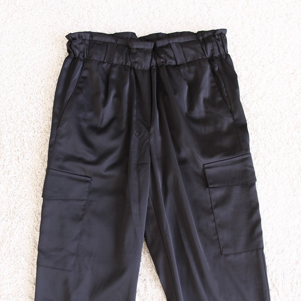 Prachtige Eksept Broek (M) - 75 € 35,-, Maat 38/40 (M), Zwart, Ophalen of Verzenden, Zo goed als nieuw
