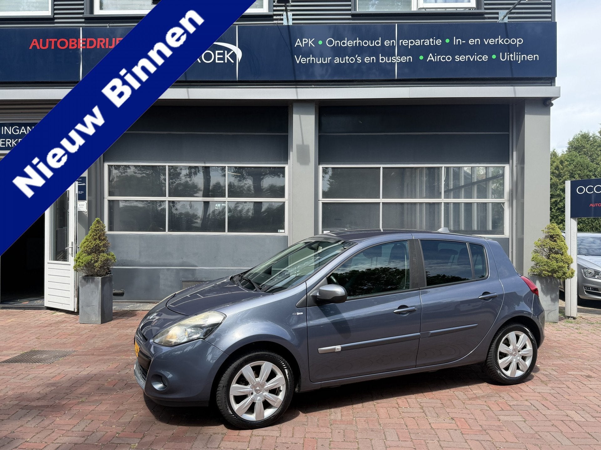 Renault Clio 1.6 Night & Day Automaat,Navi,16Inch,Cruise,Tre, Euro 5, 535 kg, Gebruikt, Zwart