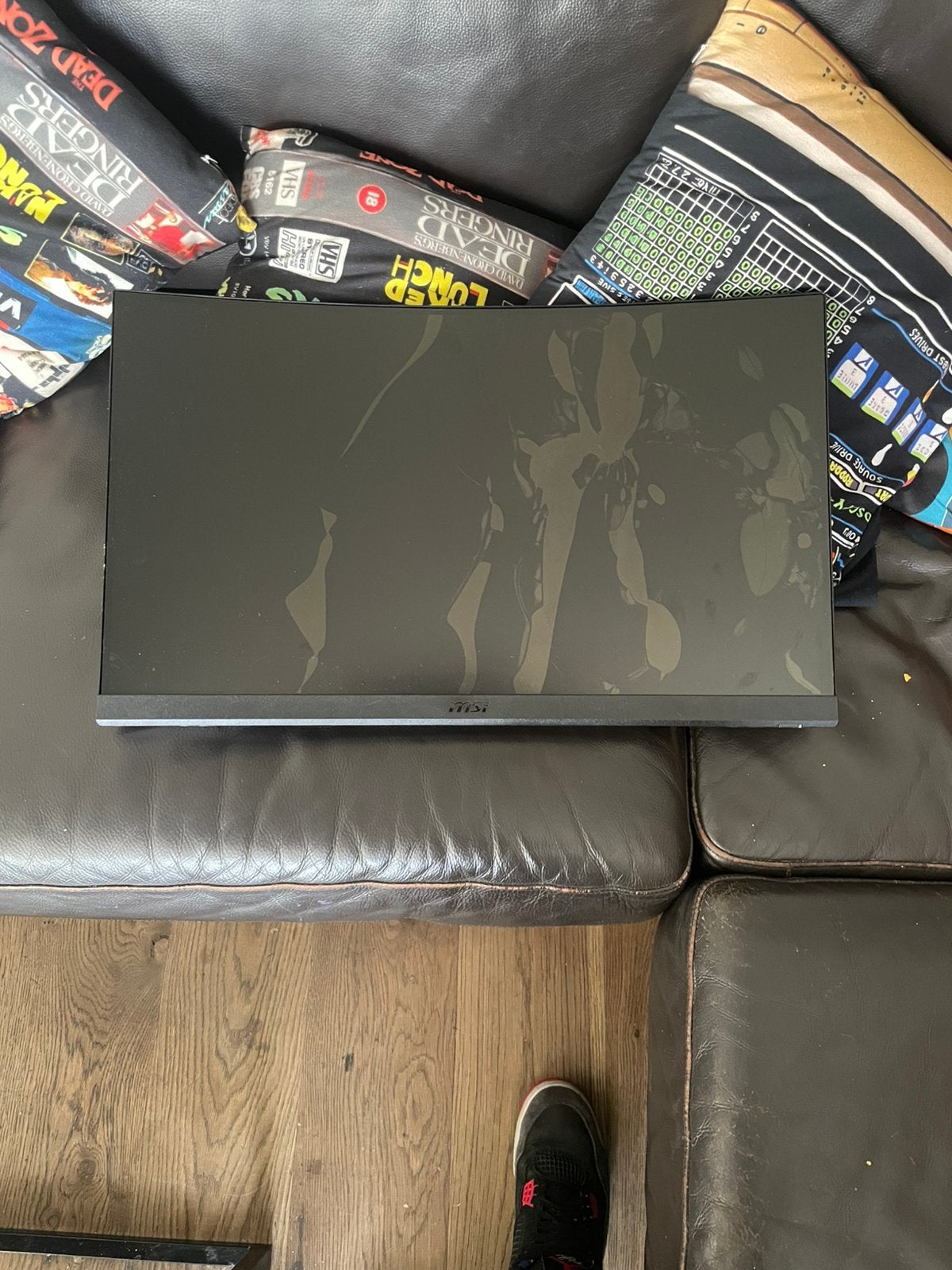 MSI MAG 274QRF QD E2 27" Gaming Monitor – Scherm Kapot, Computers en Software, Monitoren, Gaming, Curved, VA, Niet werkend