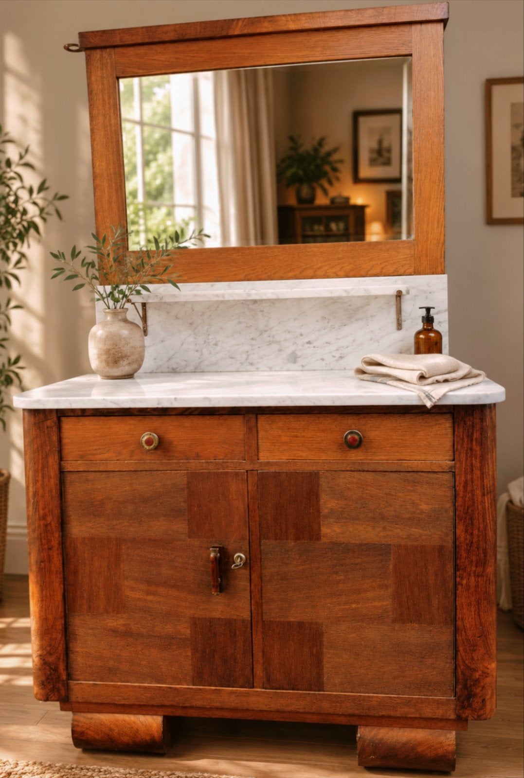 baby commode badkamermeubel wastafel horeca winkel interieur, Ophalen, Minder dan 100 cm