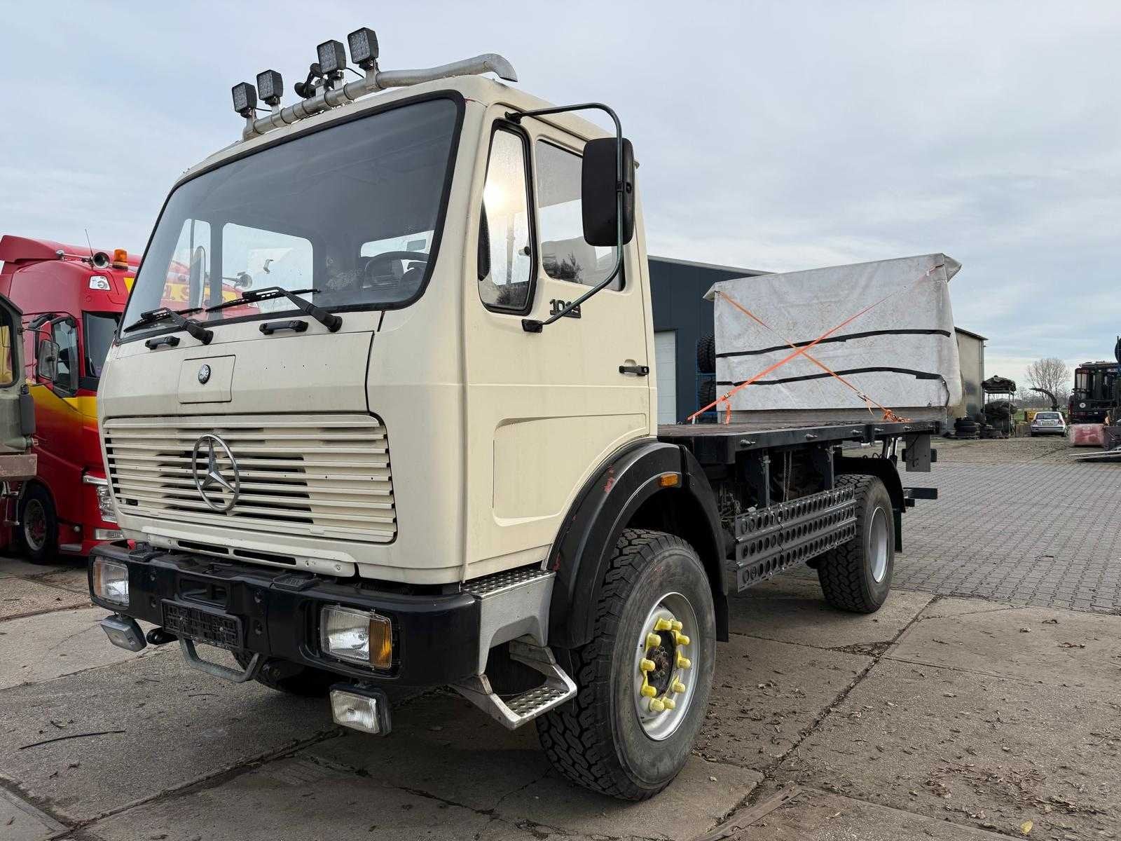 Mercedes Benz - 1019 V6 4X4 - Vrachtwagen, Auto's, Overige brandstoffen, Mercedes-Benz, Bedrijf, Te koop
