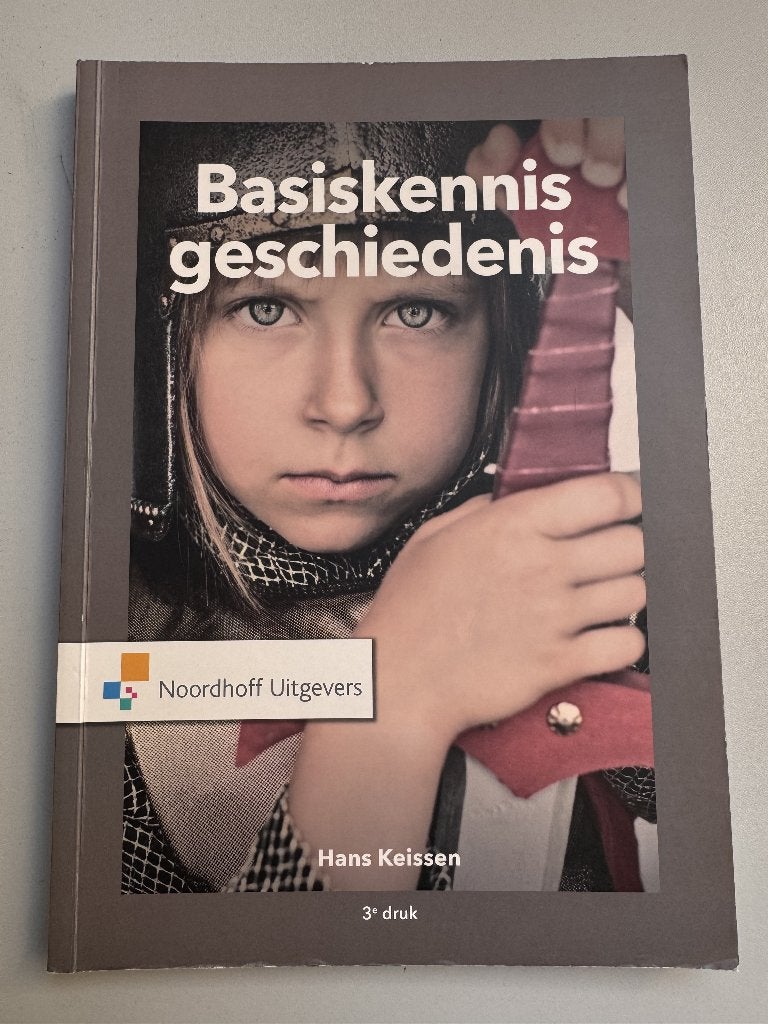 Basiskennis geschiedenis - 9789001901189, Boeken, Studieboeken en Cursussen, Zo goed als nieuw, Noordhoff Uitgevers, Alpha, HBO