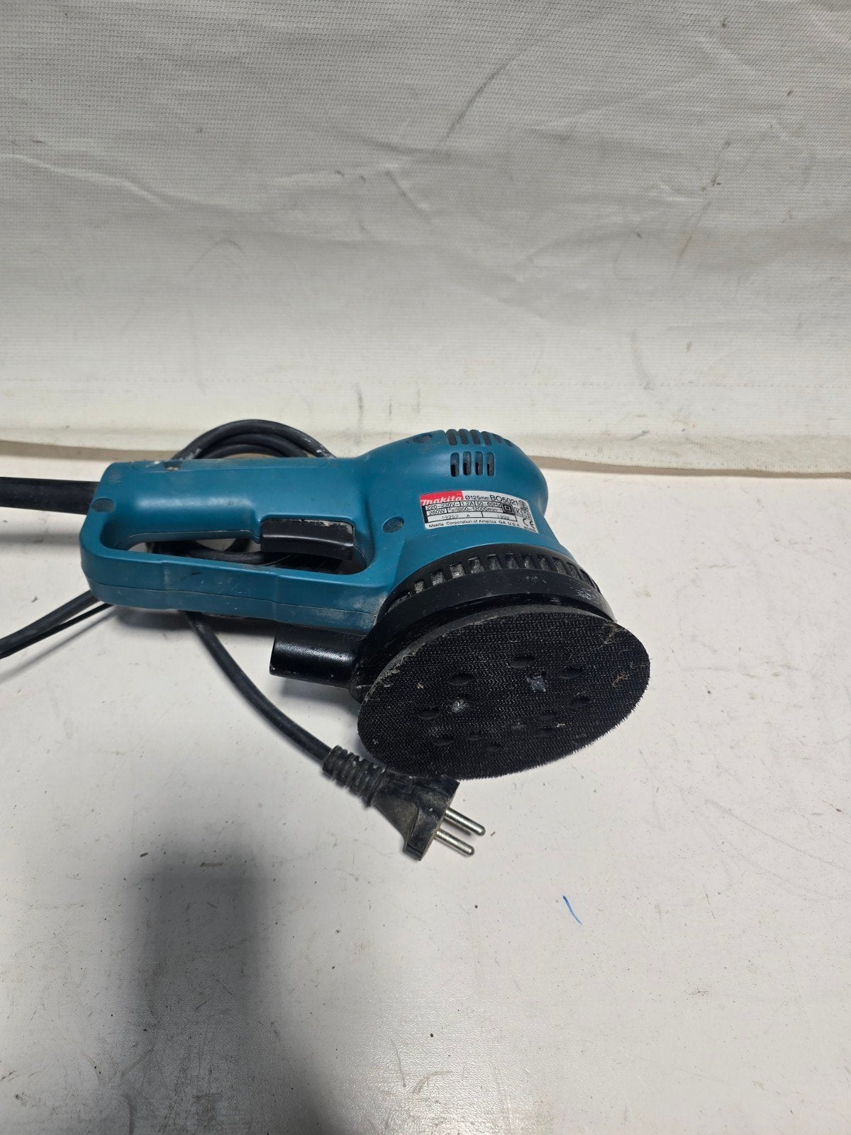 makita excentrische schuurmachine 125mm, Ophalen of Verzenden, Makita, N.v.t, N.v.t