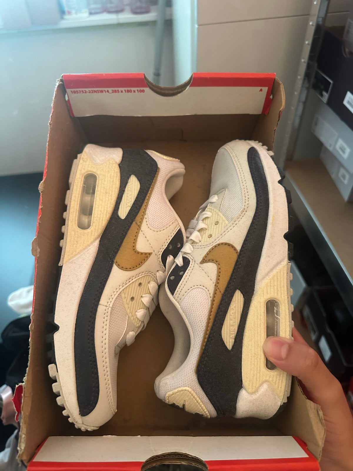 Nike Air Max 90 NN Dames Sneakers - Maat 36, Kleding | Dames, Wit, Ophalen of Verzenden, Sneakers of Gympen, Zo goed als nieuw