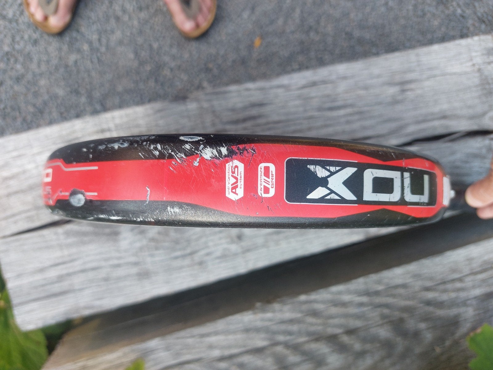 Nox AT10 Genius Attack Padel Racket, Sport en Fitness, Tennis, Ophalen of Verzenden, Gebruikt, Racket, Overige merken