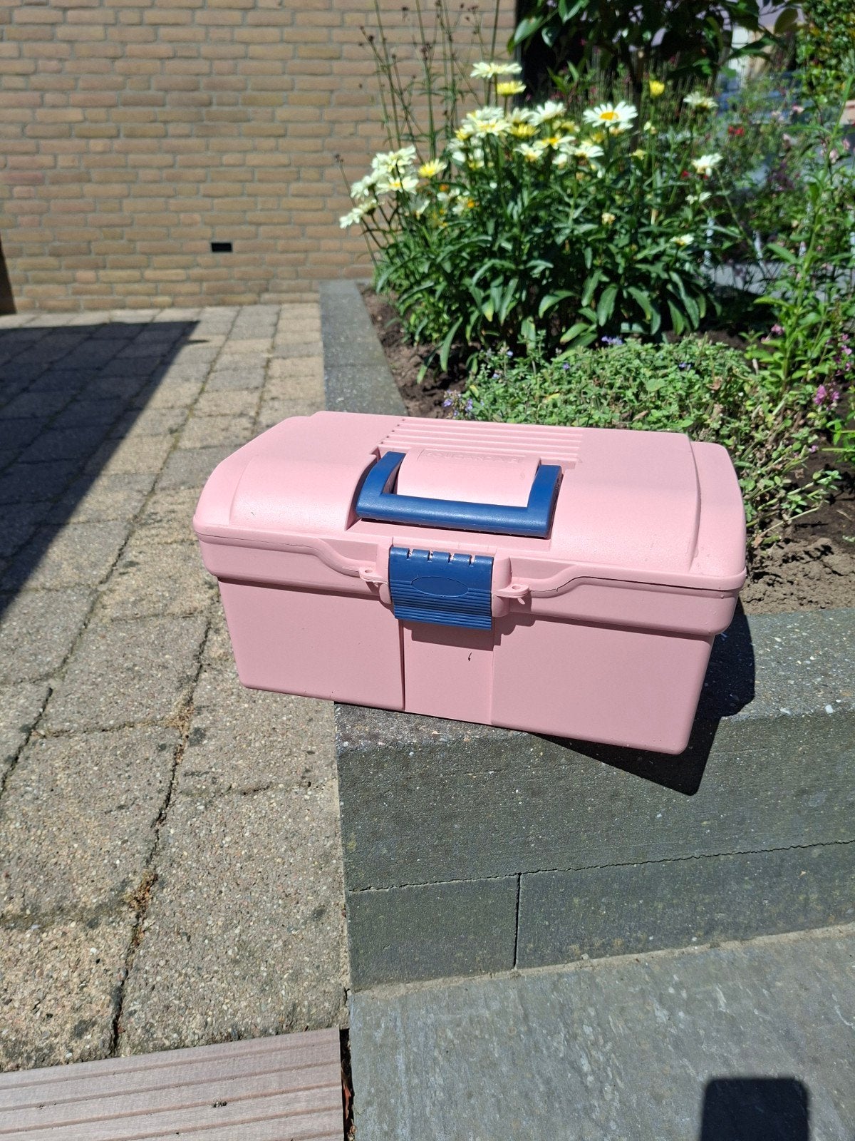 borstel poets kist, Ophalen, Zo goed als nieuw, Poetstas
