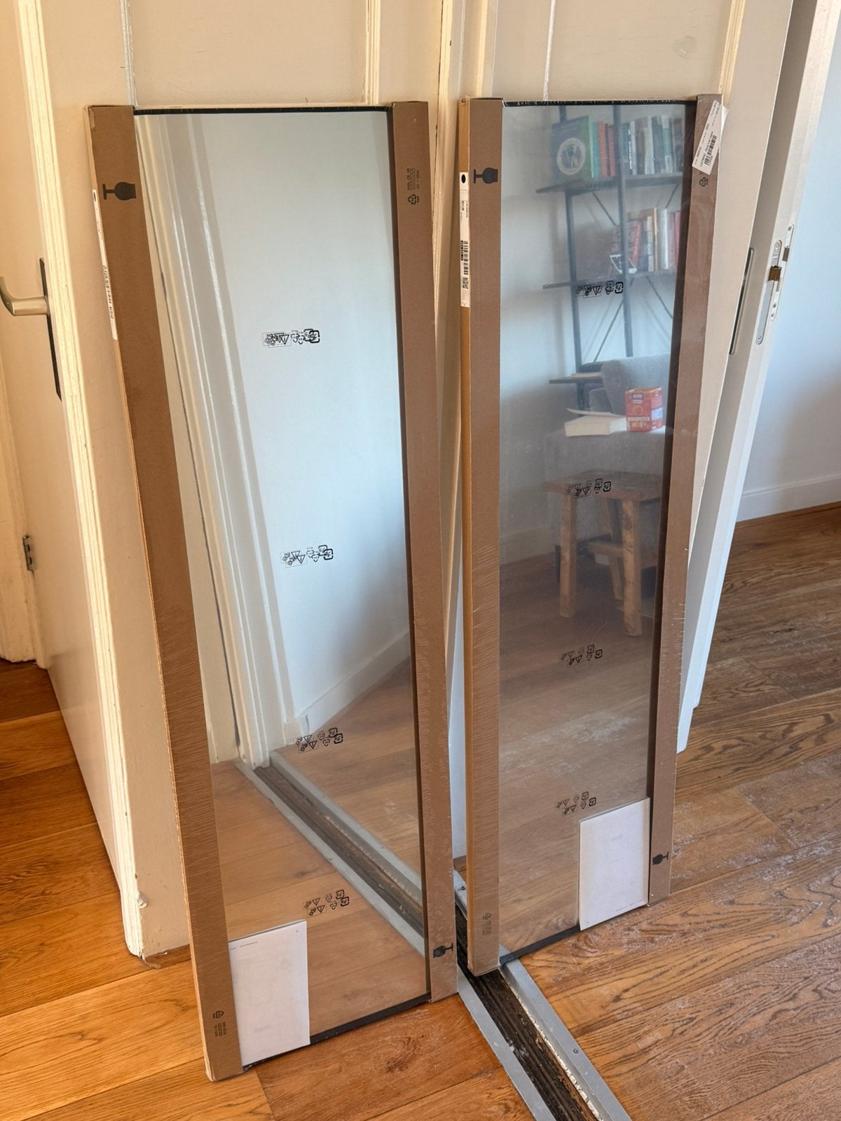 Nieuwe ikea LINDBYN spiegels, Ophalen, Minder dan 50 cm, Zo goed als nieuw, Minder dan 100 cm