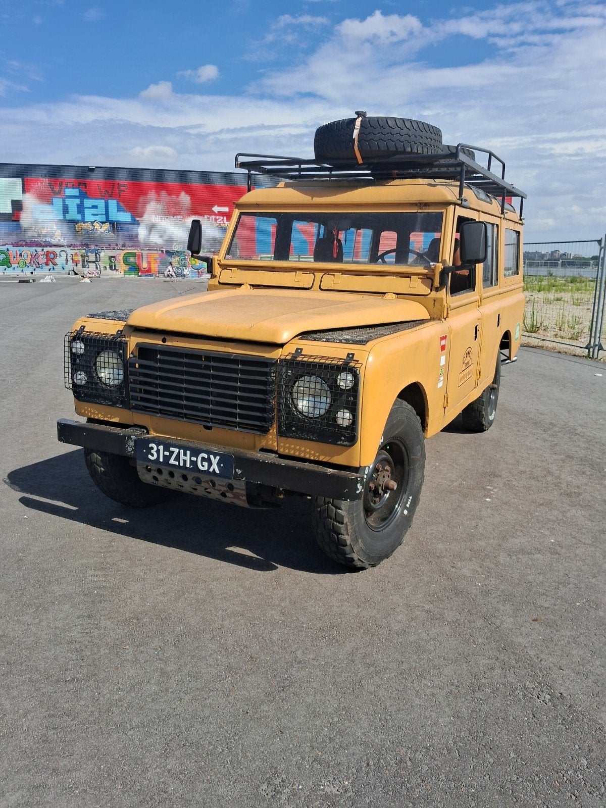 Land Rover 1981 Beige, overlander, expeditie, Beige, 14 km/l, Bedrijf, Vierwielaandrijving
