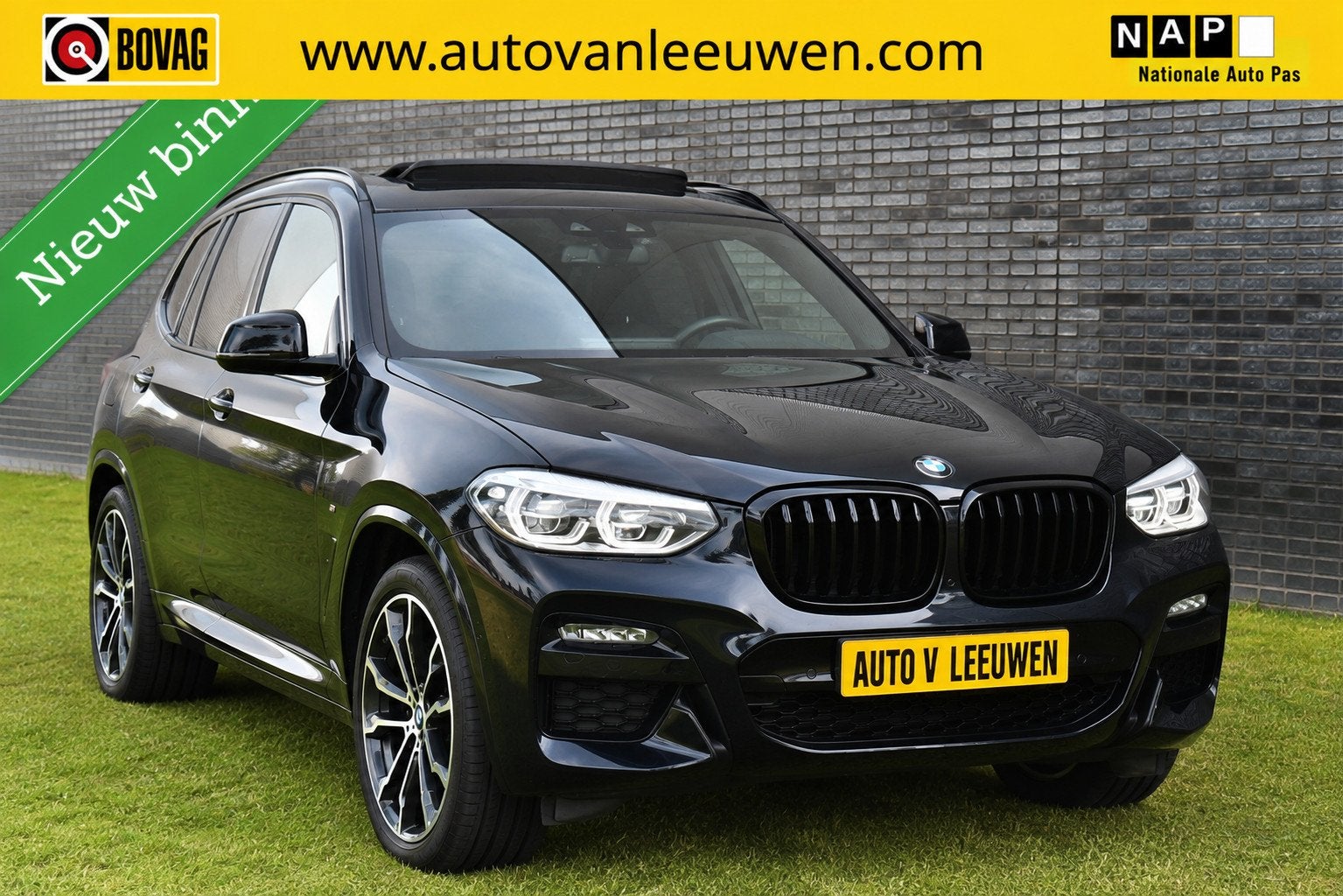 BMW X3 xDrive30e High Executive Plug In M-PAKKET/PANORAMADAK, Automaat, 1998 cc, Euro 6, 4 cilinders
