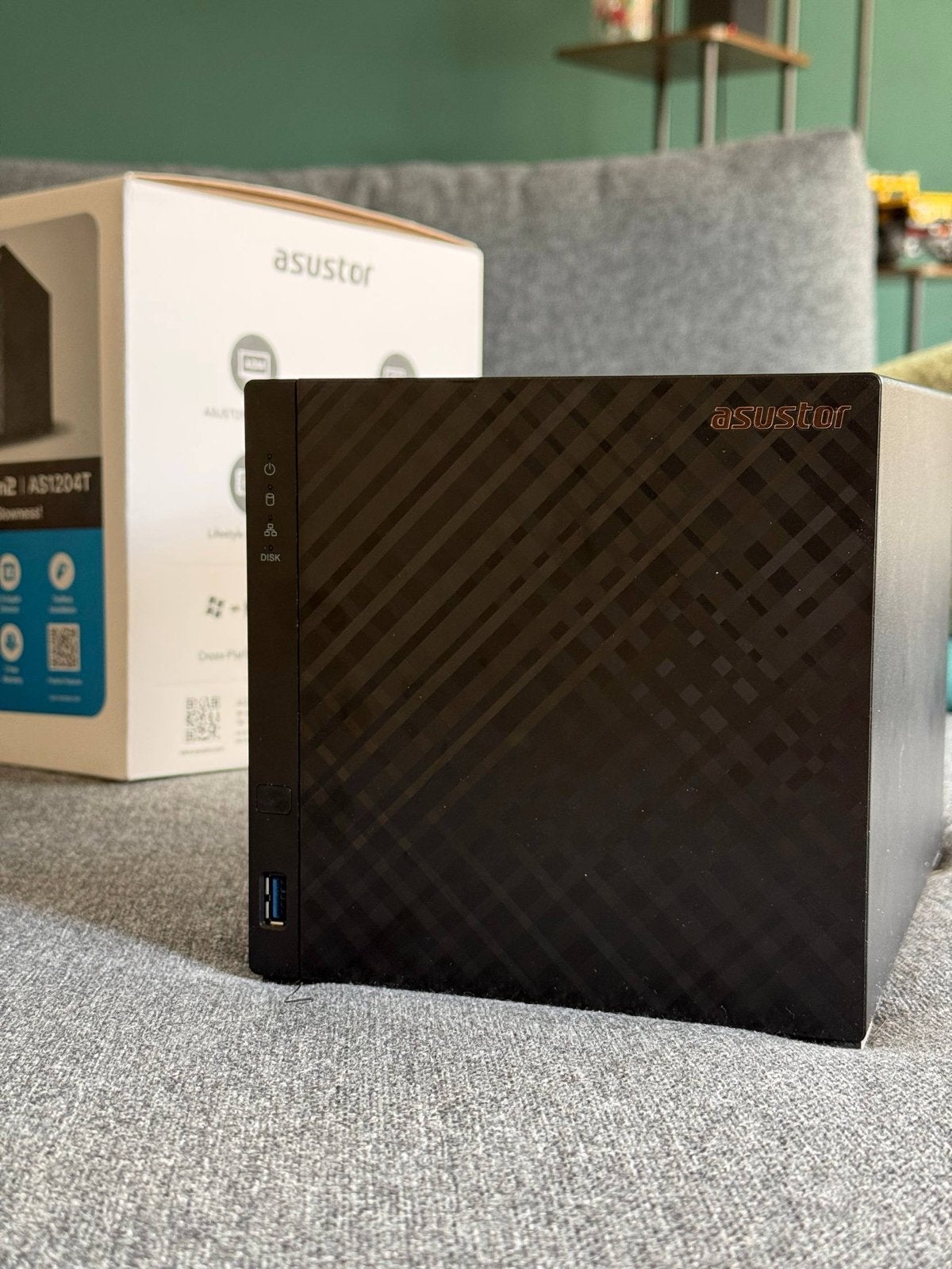 Asustor Drivestor 4 Gen2 AS1204T NAS, Computers en Software, Ophalen of Verzenden, Zo goed als nieuw