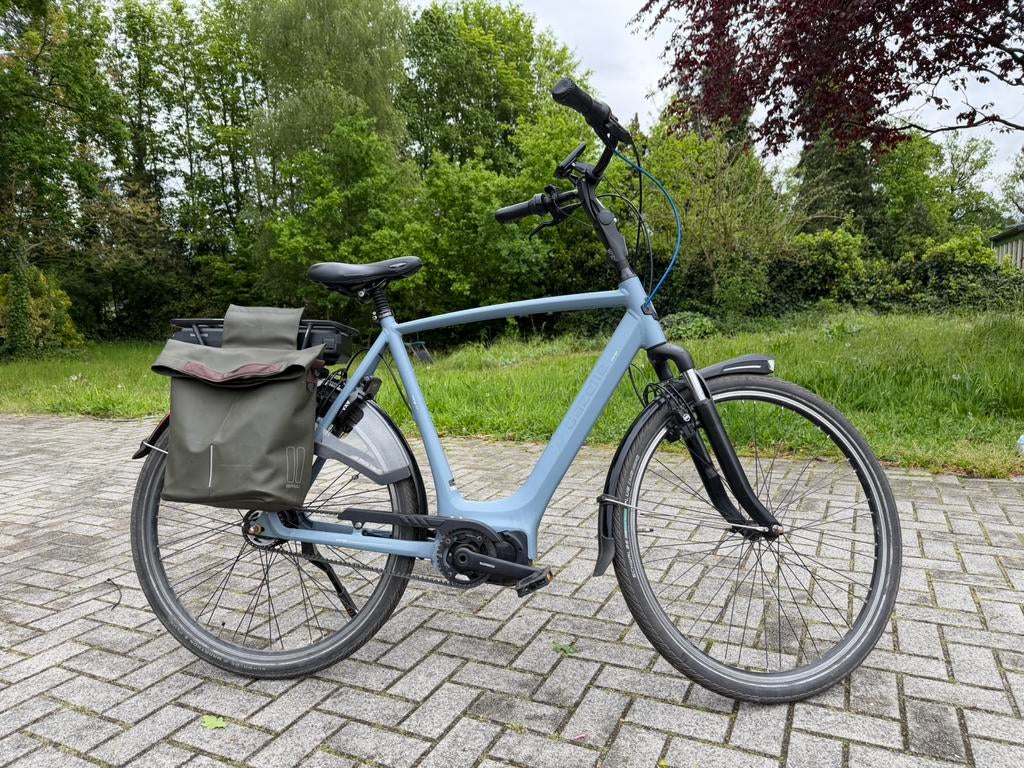 Gazelle Orange C5 HMS, Fietsen en Brommers, Elektrische fietsen, Zo goed als nieuw, Gazelle, 59 cm of meer, 30 tot 50 km per accu