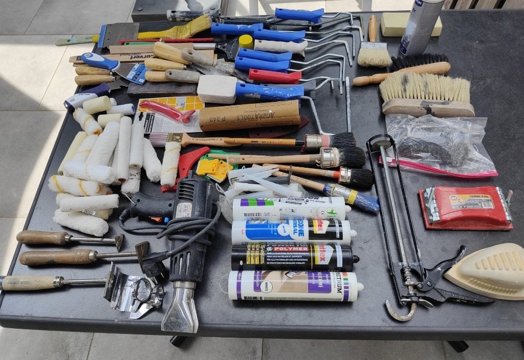 Schildersspullen voor hobbyist, Ophalen, Gebruikt, Overige typen