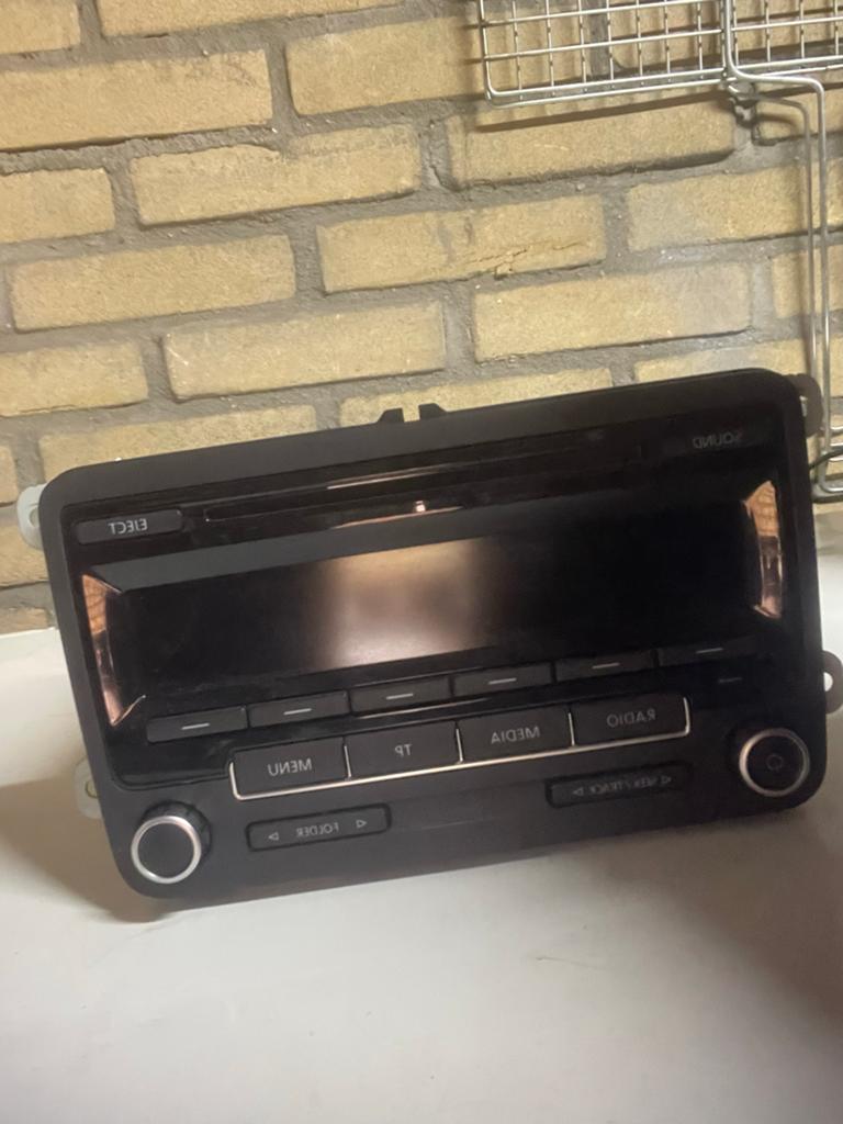 Volkswagen originele auto radio, Ophalen of Verzenden, Gebruikt