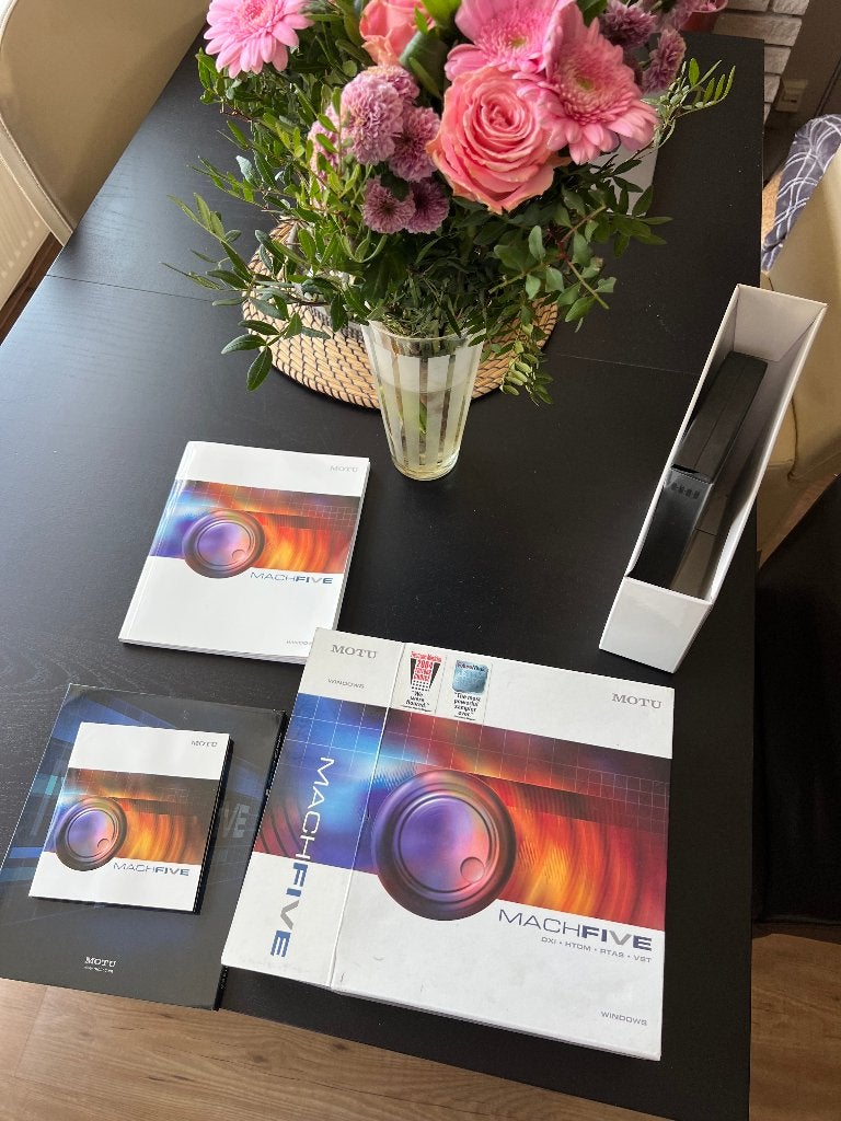 MOTU MachFive Version 1 compleet 7 install discs, Ophalen of Verzenden, Zo goed als nieuw