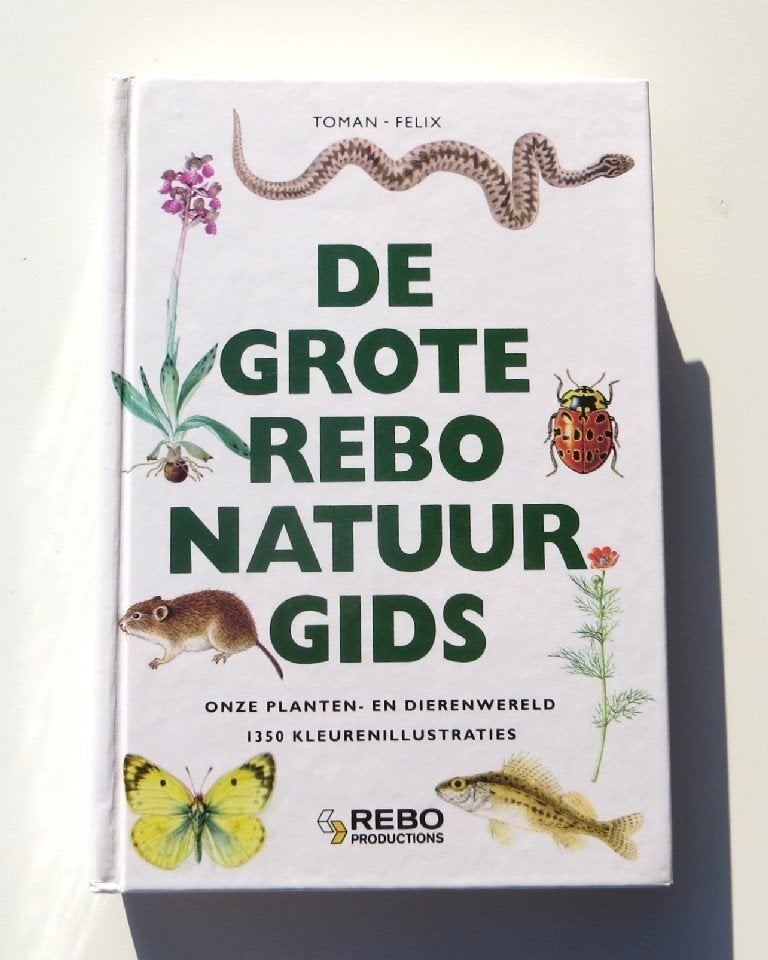 Natuurgids M5127: De grote Rebo Natuuurgids, Jan Toman/Jiri Felix, Ophalen of Verzenden, Zo goed als nieuw, Natuur algemeen