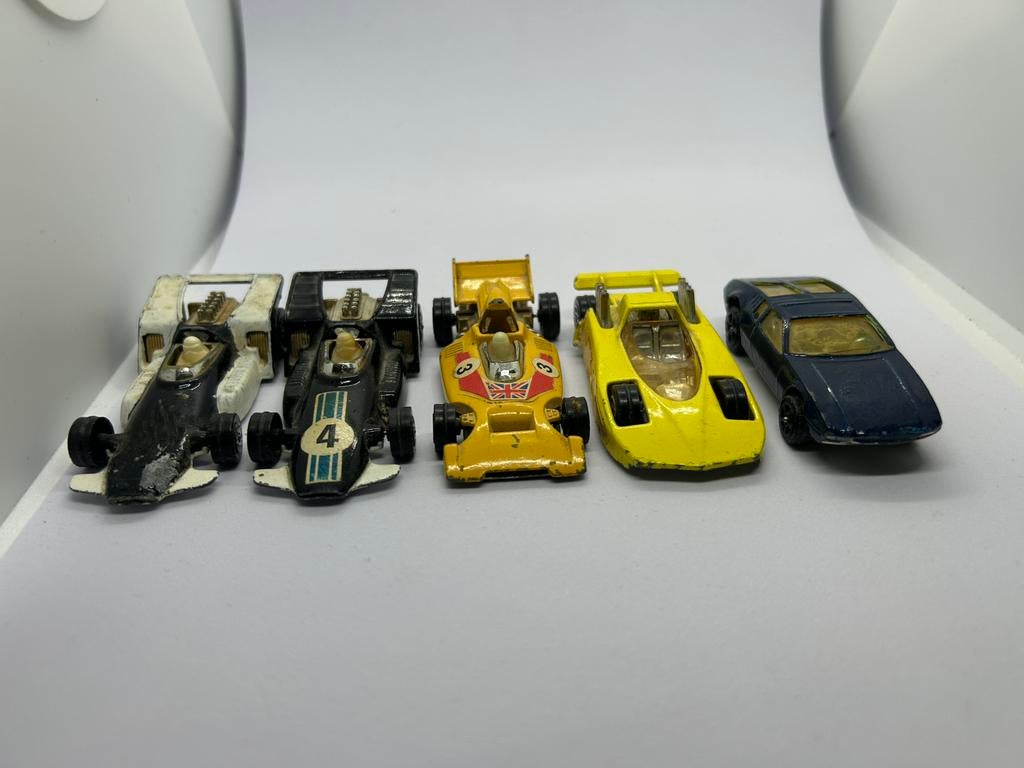 Corgi Juniors F1 Formula 5000 Hot Rod Mangusta Vintage set, Ophalen of Verzenden, Groter dan 1:32, Auto, Overige merken