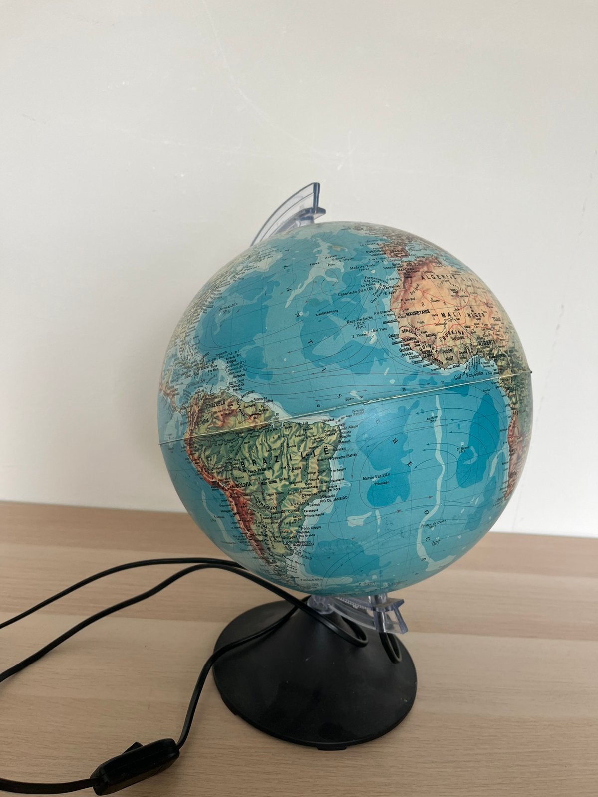 Wereldbol, Ophalen, Zo goed als nieuw