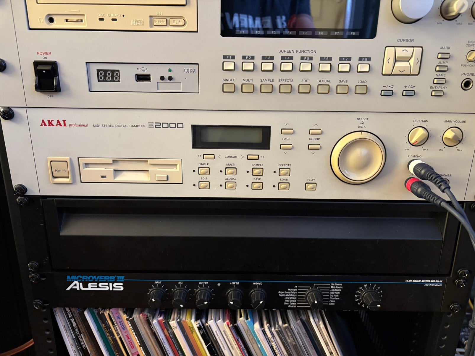 Akai S-2000, Muziek en Instrumenten, Samplers, Ophalen of Verzenden, Gebruikt