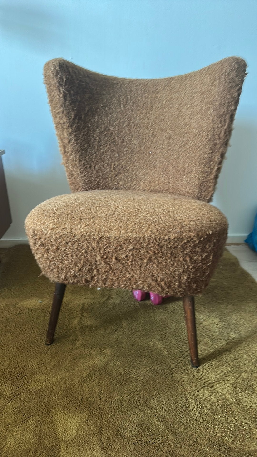 Vintage cocktailstoel, Ophalen, Gebruikt, Minder dan 75 cm, 50 tot 75 cm
