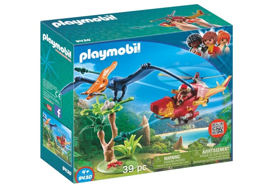 9430 helikopter met pteranodon NIEUW, Complete set, Nieuw, Ophalen of Verzenden, City action