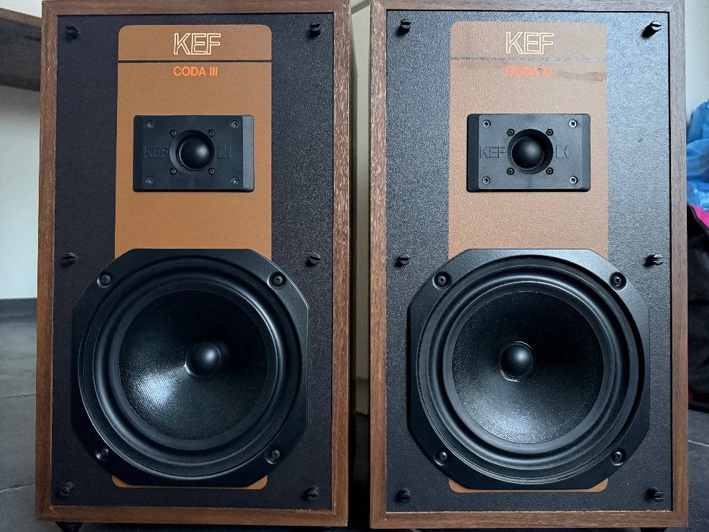 KEF Coda III – Vintage Luidsprekerset  (British Sound), WiFi, Ophalen of Verzenden, Zo goed als nieuw, KEF